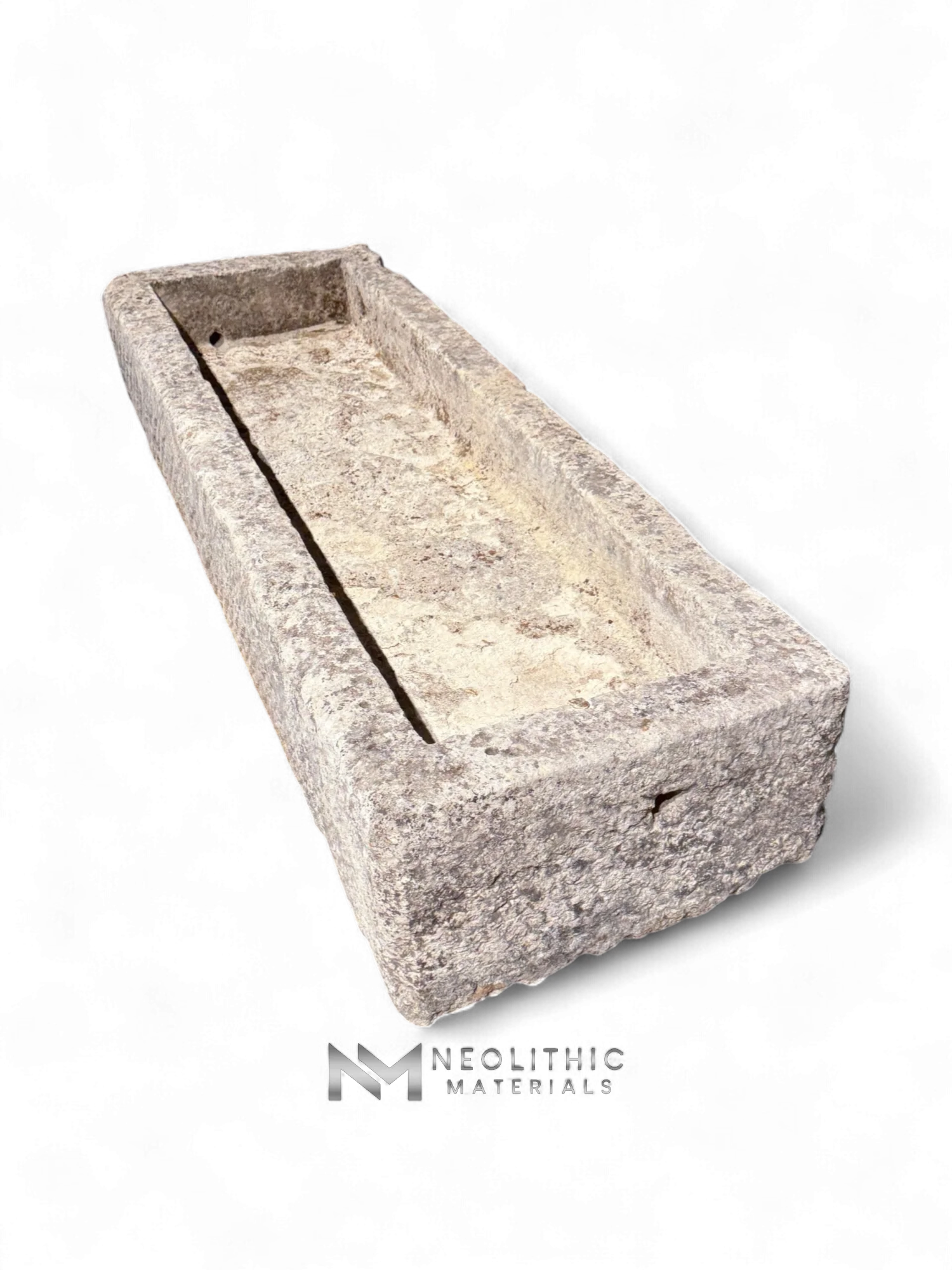 Antique French Limestone Trough - Image 2